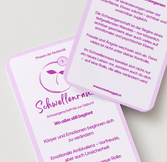 Die Phasen der Muttertät – 16 Karten zur Selbstreflexion