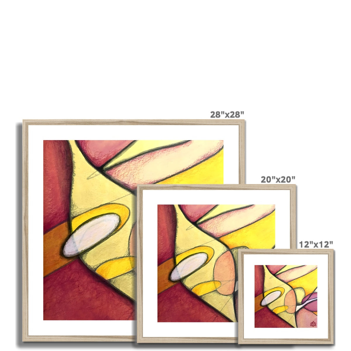 Zinnia II Framed & Mounted Print