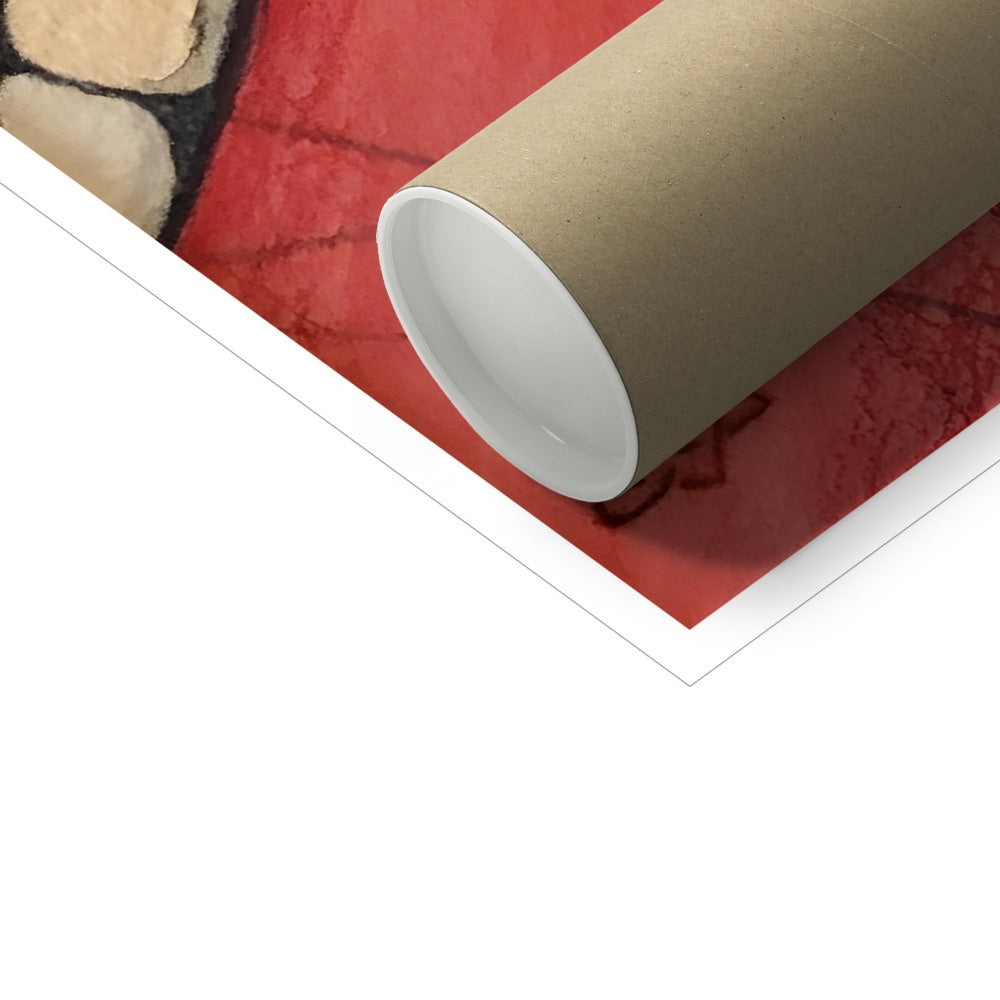 Rose I Kunstdruck