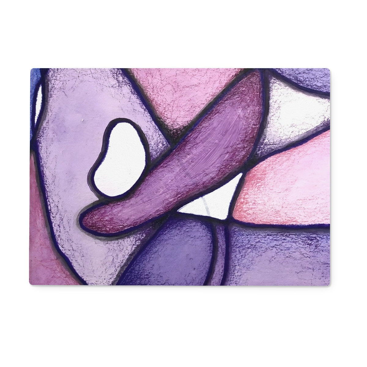 Mallow I Glass Chopping Board