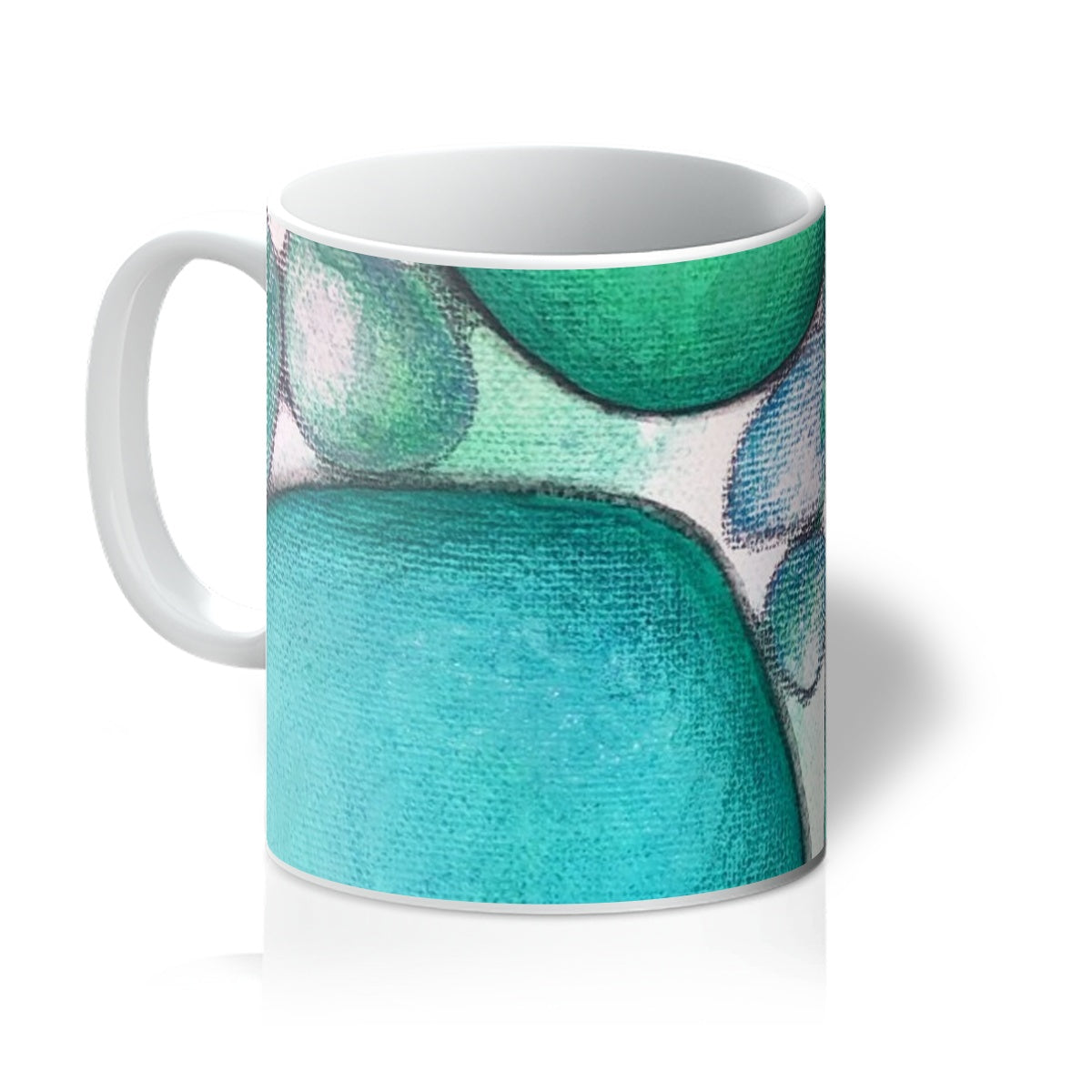 Lass etwas Platz Tasse.