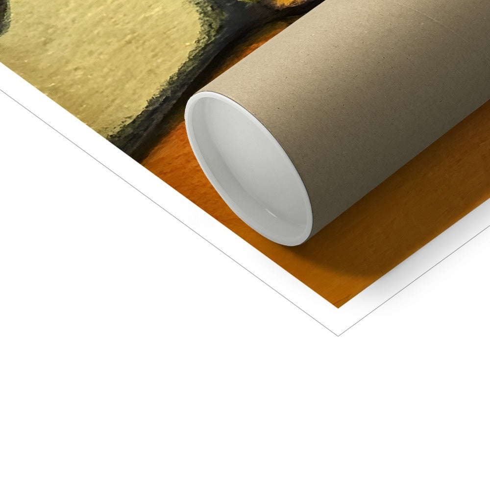 Zinnie I Kunstdruck