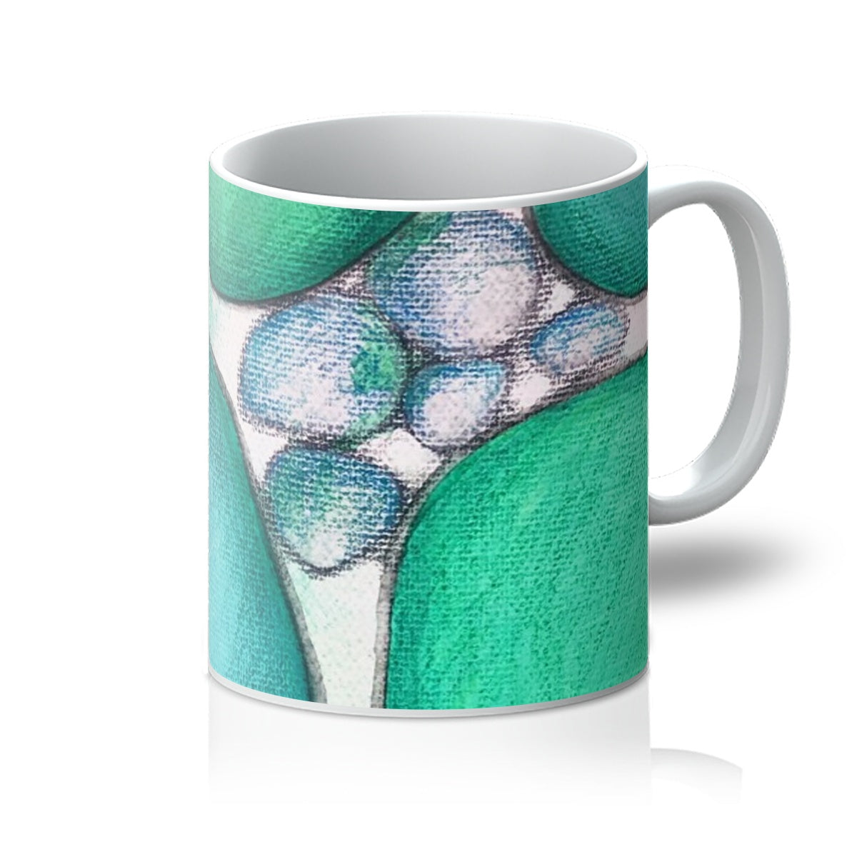 Lass etwas Platz Tasse.