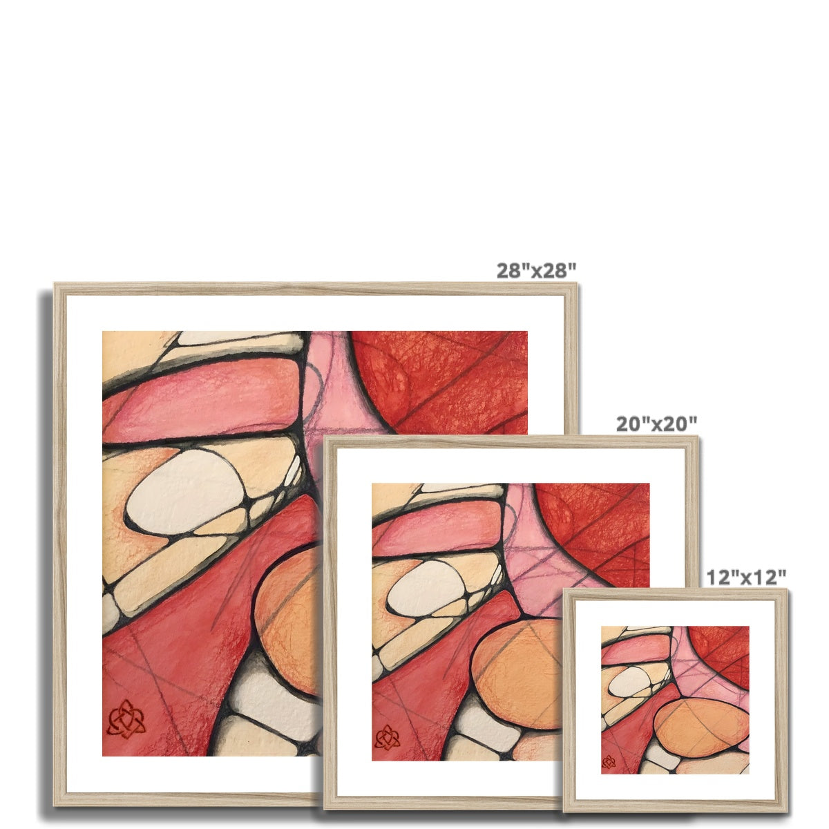 Rose I Framed & Mounted Print