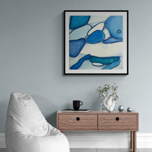 Cornflower II Framed & Mounted Print