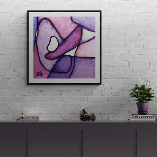 Mallow I Framed & Mounted Print