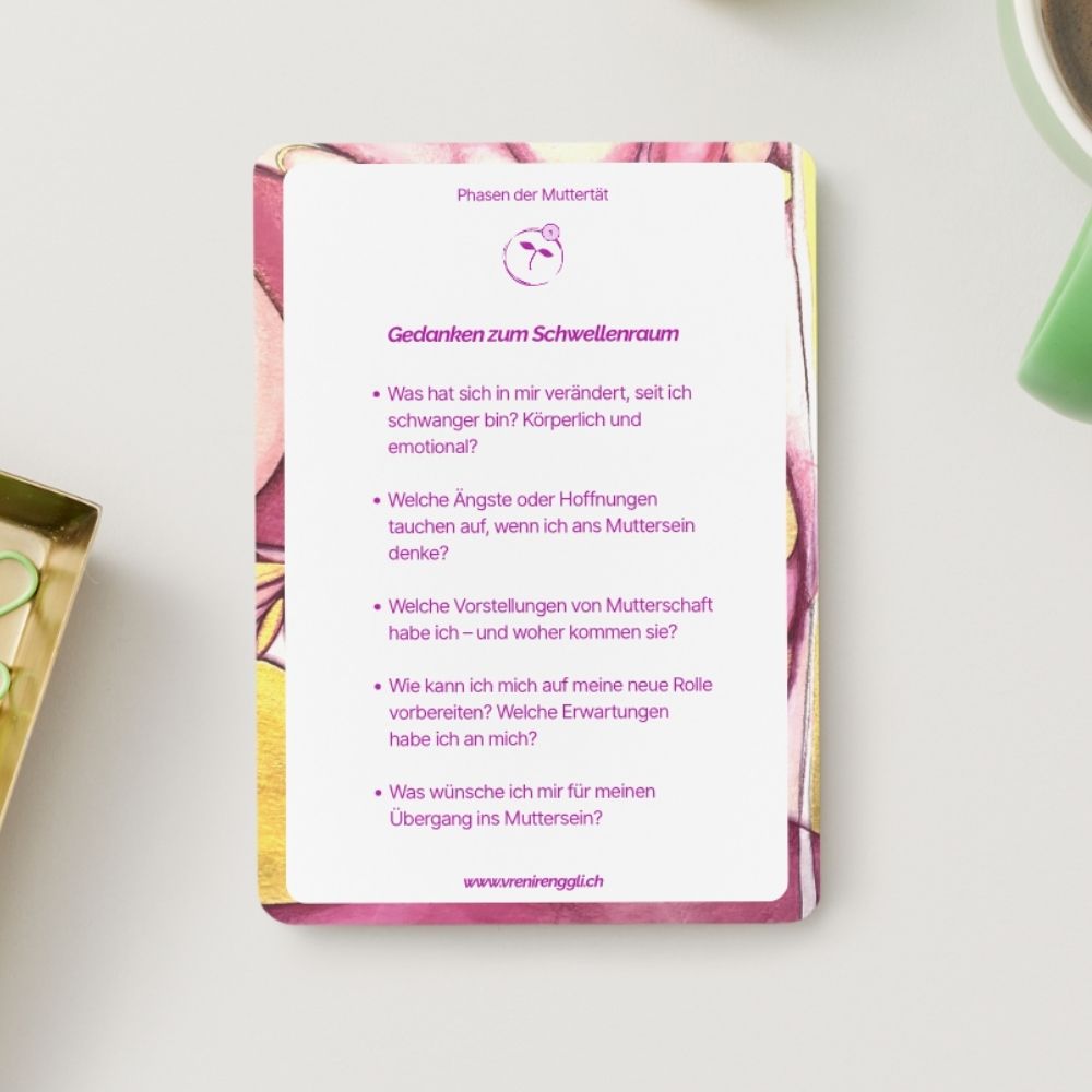 The Phases of Motherhood – 16 Cards for Self-Reflection