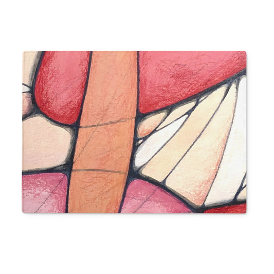 Rose II Glass Chopping Board